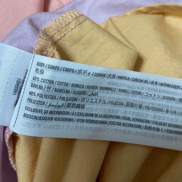 Abercrombie & Fitch Multicolor Colorblock Long Sleeve Button Down Shirt Top Sz S - Picture 5 of 5